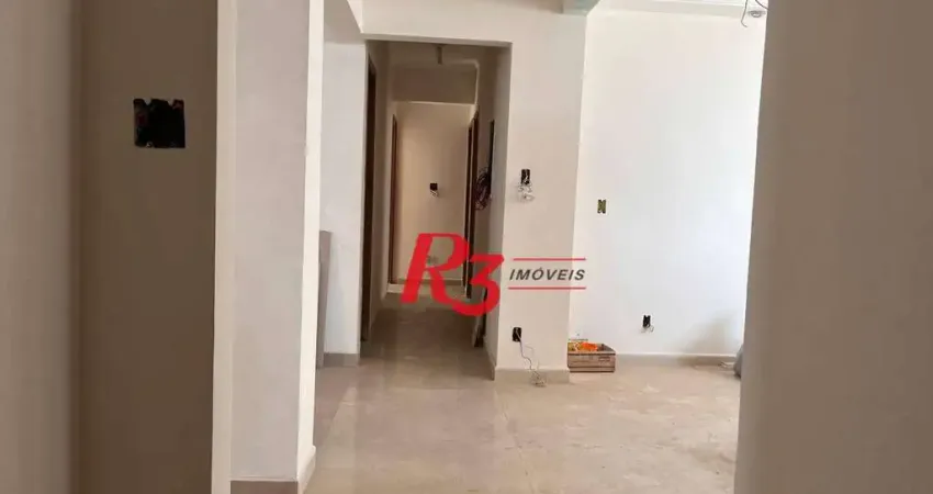 Apartamento com 3 dormitórios, 125 m² - venda por R$ 1.300.000,00 ou aluguel por R$ 8.678,01/mês - José Menino - Santos/SP