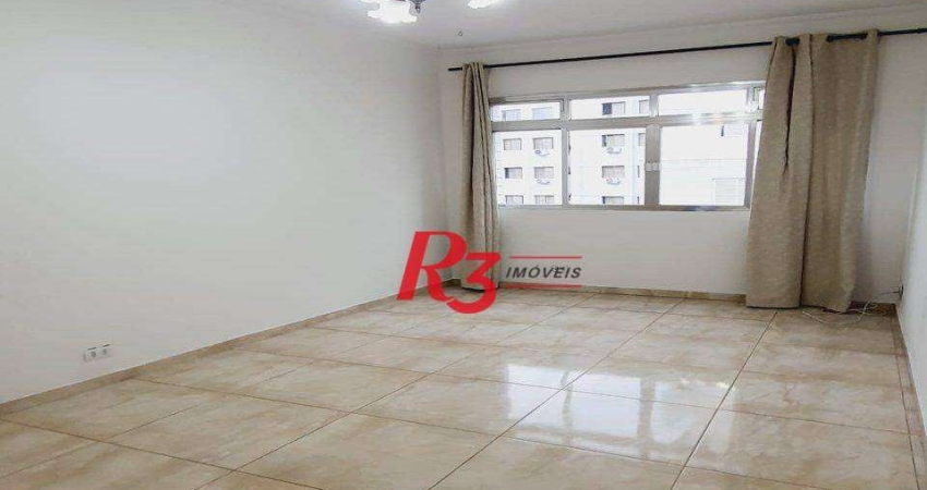 Apartamento com 1 dormitório à venda, 65 m² por R$ 400.000,00 - Marapé - Santos/SP