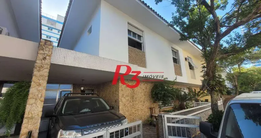 Village com 4 dormitórios para alugar, 160 m² por R$ 7.500,00/mês - Aparecida - Santos/SP