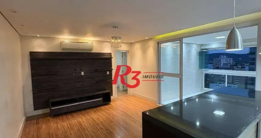 Apartamento com 2 dormitórios à venda, 77 m² por R$ 1.172.000,00 - Ponta da Praia - Santos/SP