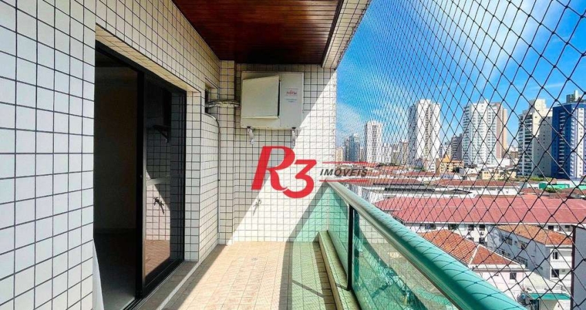 Apartamento à venda, 150 m² por R$ 1.200.000,00 - Embaré - Santos/SP