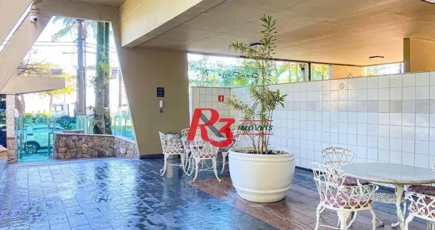 Apartamento com 2 dormitórios à venda, 110 m² por R$ 1.049.000,00 - Aparecida - Santos/SP