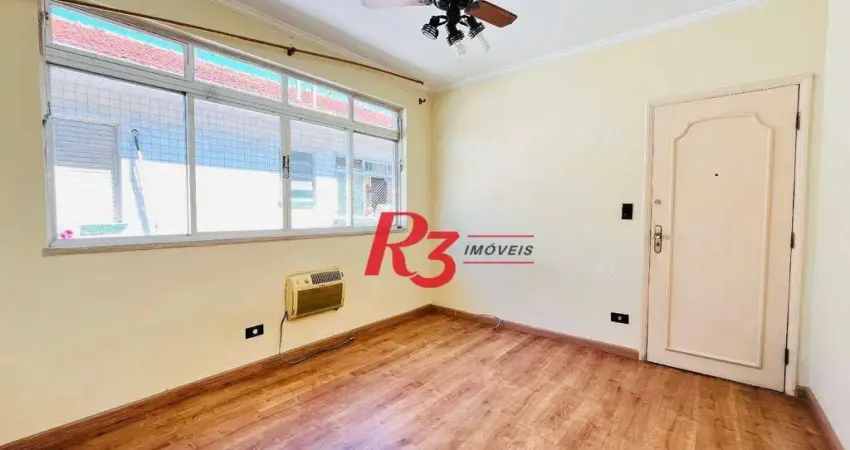 Apartamento com 2 dormitórios à venda, 62 m² por R$ 375.000,00 - Embaré - Santos/SP