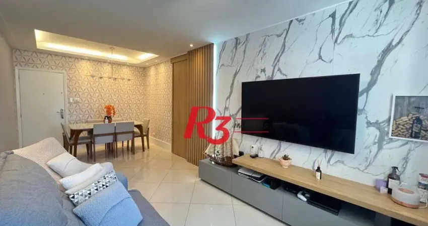Apartamento à venda, 76 m² por R$ 550.000,00 - Campo Grande - Santos/SP