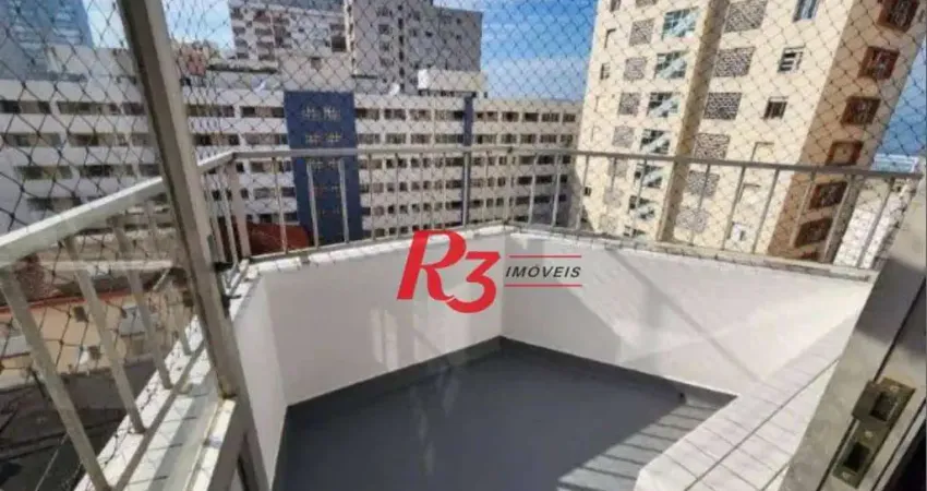 Apartamento à venda, 84 m² por R$ 770.000,00 - Gonzaga - Santos/SP