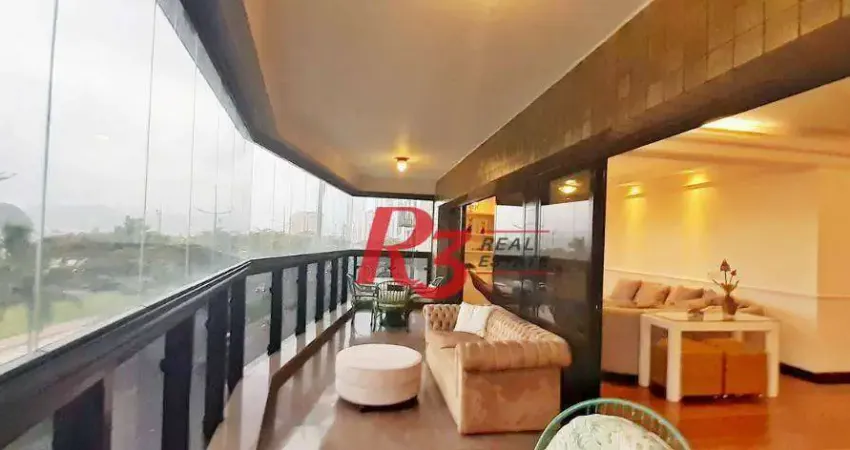 Apartamento com 3 dormitórios, 254 m² - venda por R$ 3.000.000,00 ou aluguel por R$ 17.415,26 - Pompéia - Santos/SP
