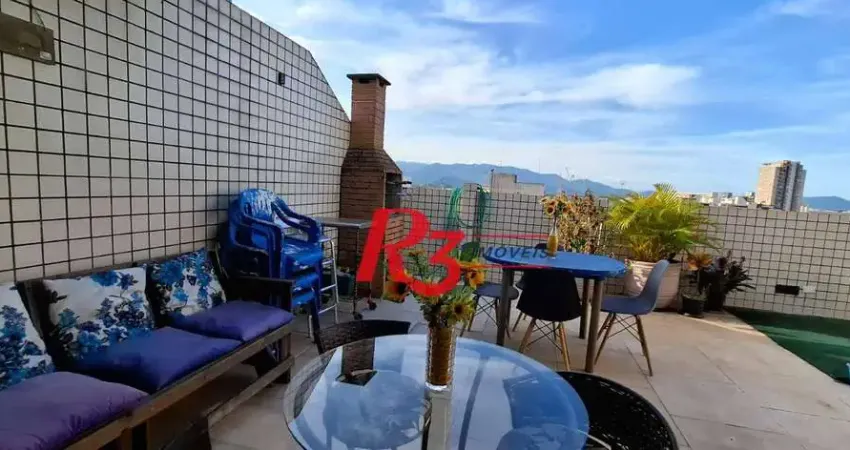 Apartamento à venda, 142 m² por R$ 860.000,00 - Aparecida - Santos/SP