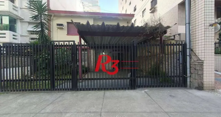 Casa com 3 dormitórios para alugar, 305 m² por R$ 12.000,00/mês - José Menino - Santos/SP