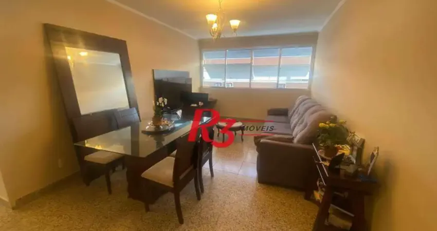 Apartamento com 2 dormitórios à venda, 98 m² por R$ 580.000,00 - Gonzaga - Santos/SP