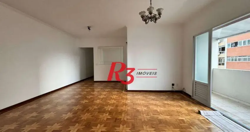 Apartamento com 2 dormitórios à venda, 80 m² por R$ 495.000,00 - Aparecida - Santos/SP