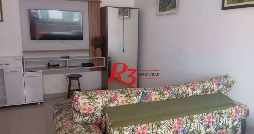 Kitnet, 36 m² - venda por R$ 330.000,00 ou aluguel por R$ 3.000,00/mês - Gonzaga - Santos/SP