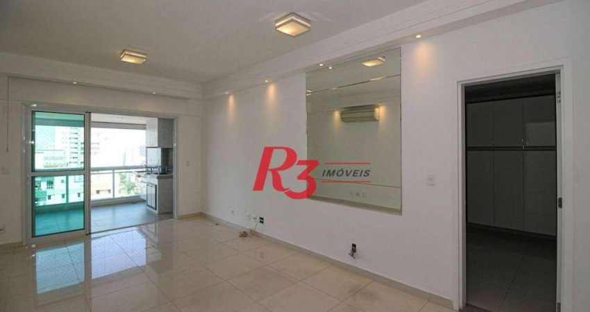 Apartamento com 3 dormitórios à venda, 151 m² por R$ 3.400.000,00 - Aparecida - Santos/SP