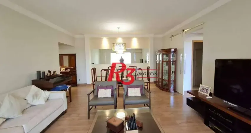 Apartamento com 3 dormitórios à venda, 150 m² por R$ 1.280.000,00 - Gonzaga - Santos/SP
