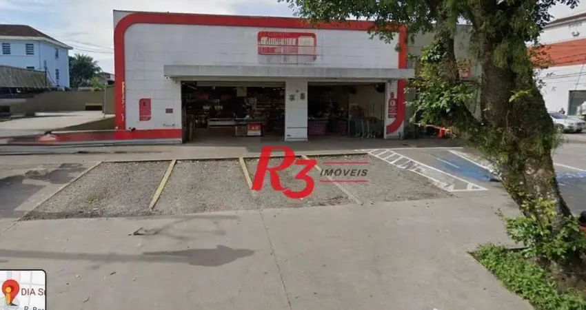 Terreno, 1260 m² - venda por R$ 10.000.000,00 ou aluguel por R$ 45.000,00/mês - Encruzilhada - Santos/SP