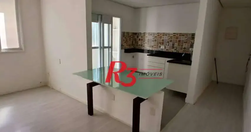 Apartamento com 2 dormitórios para alugar, 70 m² por R$ 4.294,00/mês - Embaré - Santos/SP
