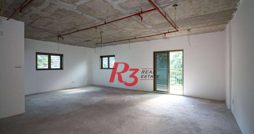 Sala, 66 m² - venda por R$ 320.000,00 ou aluguel por R$ 3.000,00/mês - Valongo - Santos/SP