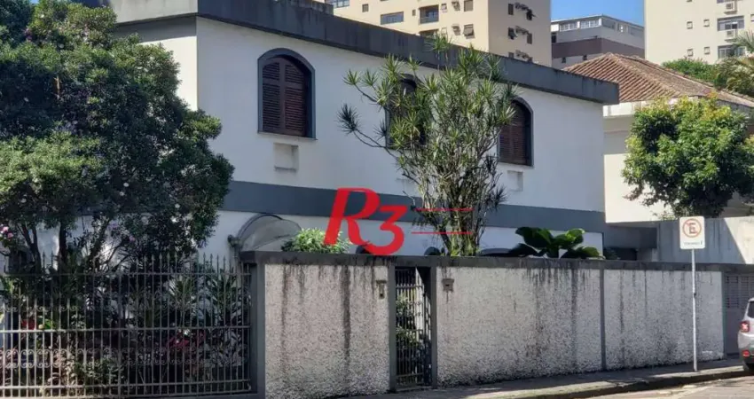 Sobrado com 3 dormitórios à venda, 198 m² por R$ 1.999.000,00 - Ponta da Praia - Santos/SP