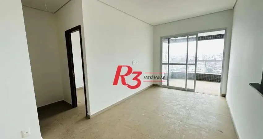 Apartamento com 1 dormitório, 60 m² - venda por R$ 1.020.000,00 ou aluguel por R$ 6.900,00/mês - Boqueirão - Santos/SP