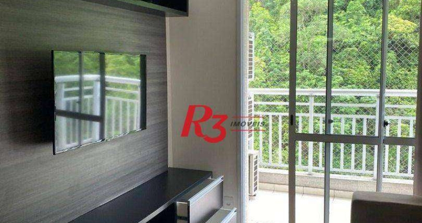 Apartamento com 2 dormitórios à venda, 64 m² por R$ 500.000,00 - Marapé - Santos/SP