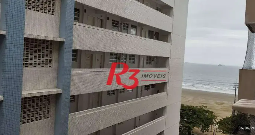 Apartamento com 2 dormitórios para alugar, 161 m² por R$ 5.500,00/mês - Gonzaga - Santos/SP