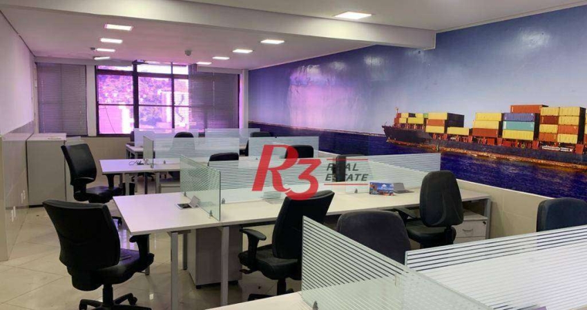 Conjunto à venda, 200 m² por R$ 1.100.000,00 - Centro - Santos/SP