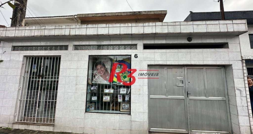 Sobrado com 3 dormitórios para alugar, 160 m² por R$ 15.000,00/mês - Vila Matias - Santos/SP