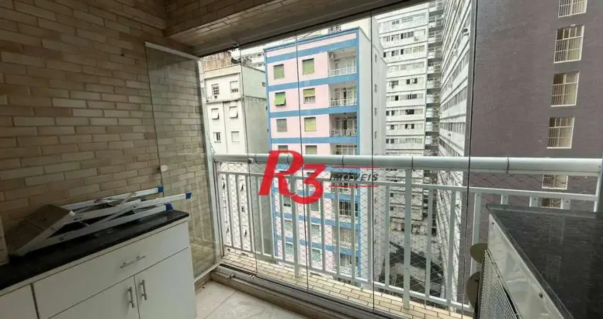 Apartamento com 2 dormitórios à venda, 68 m² por R$ 479.000,00 - José Menino - Santos/SP
