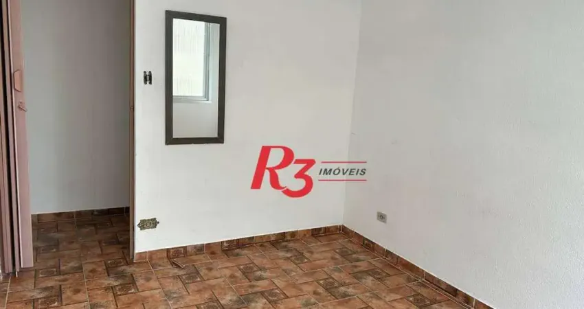 Apartamento com 1 quarto à venda, 52 m² por R$ 390.000 - Boqueirão - Santos/SP