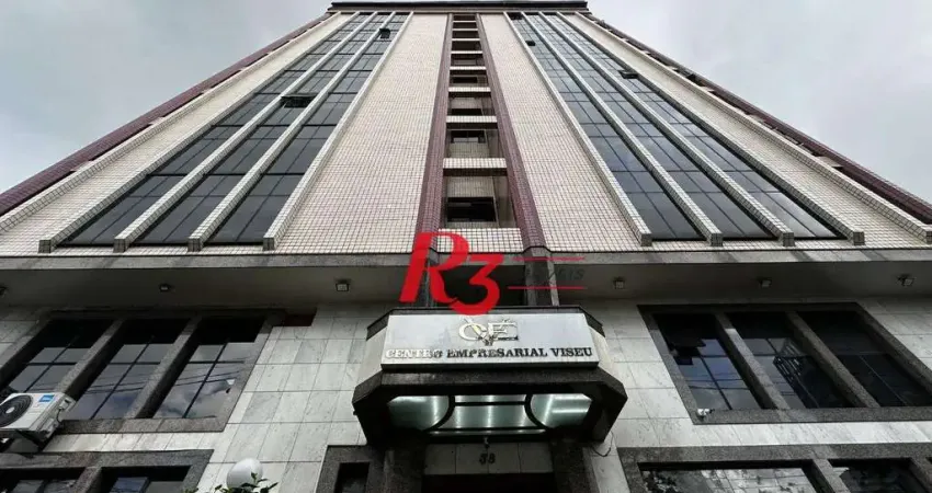 Sala à venda, 43 m² por R$ 380.000,00 - Embaré - Santos/SP
