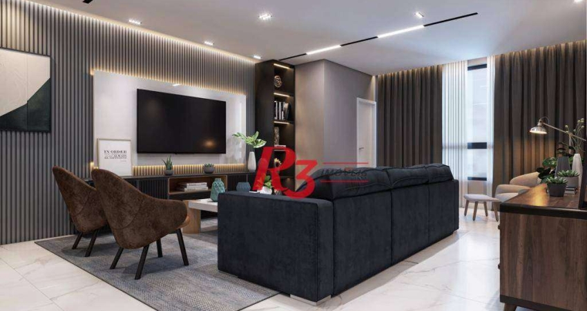 Casa com 4 dormitórios à venda, 198 m² por R$ 1.980.000,00 - Embaré - Santos/SP