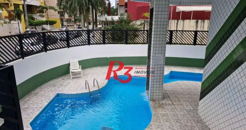 Apartamento com 2 dormitórios à venda, 75 m² por R$ 500.000,00 - Canto do Forte - Praia Grande/SP