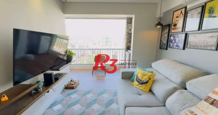 Apartamento à venda, 69 m² por r$ 700.000,00 - encruzilhada - santos/sp