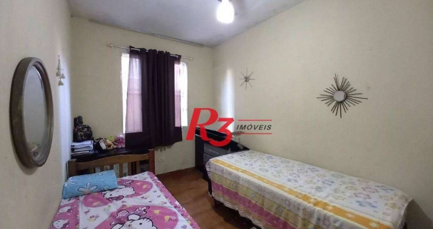Apartamento à venda, térreo com 2 quartos no Campo Grande - Santos