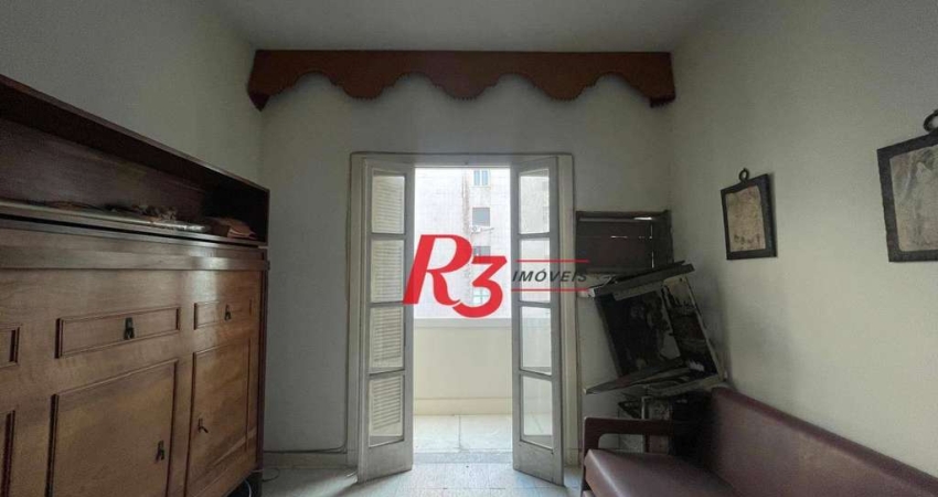 Kitnet com 1 dormitório à venda, 38 m² por R$ 330.000,00 - Boqueirão - Santos/SP