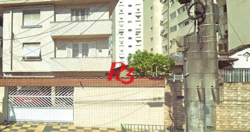 Apartamento com 2 dormitórios à venda, 68 m² por R$ 380.000,00 - Embaré - Santos/SP