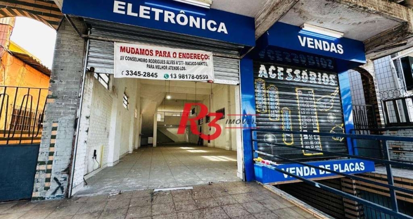 Loja para alugar, 250 m² - Vila Cascatinha - São Vicente/SP