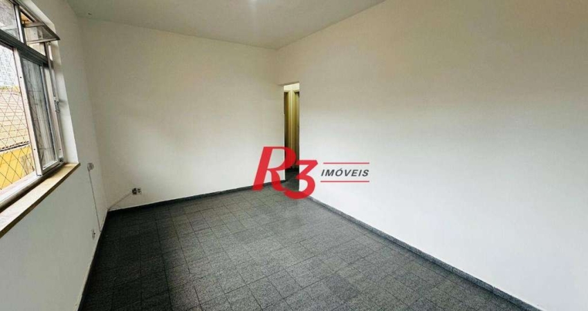 Apartamento com 2  quartos à venda, 87 m² por R$ 430.000 - Embaré - Santos/SP