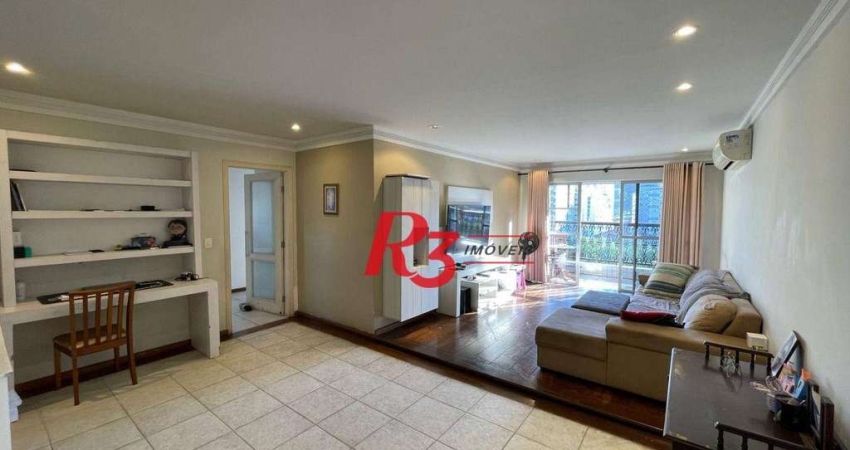 Apartamento com 3 dormitórios à venda, 179 m² por R$ 700.000,00 - Campo Grande - Santos/SP