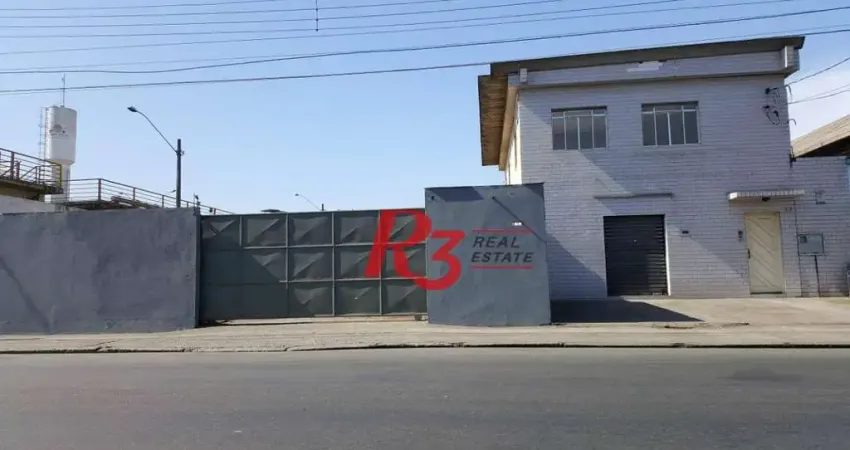 Galpão para alugar, 1600 m² por R$ 37.500,00/mês - Estuário - Santos/SP