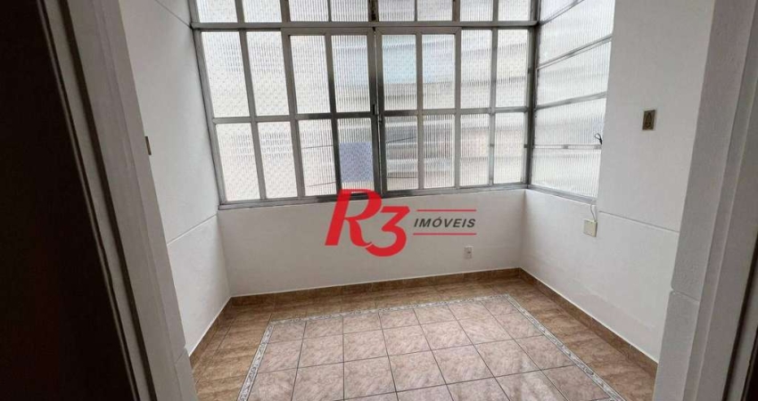 Apartamento com 2 dormitórios à venda, 91 m² por R$ 473.500,00 - Boqueirão - Santos/SP