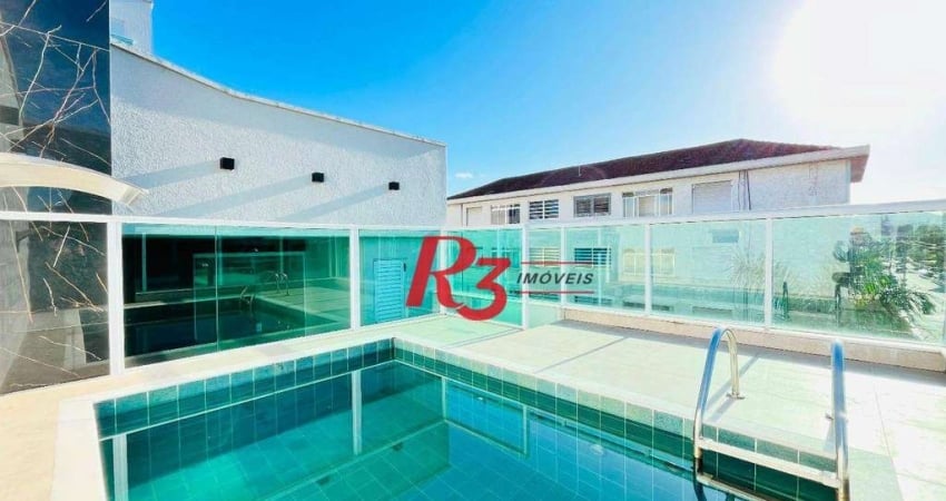 Casa com 3 dormitórios à venda, 176 m² por R$ 1.600.000,00 - Boqueirão - Santos/SP