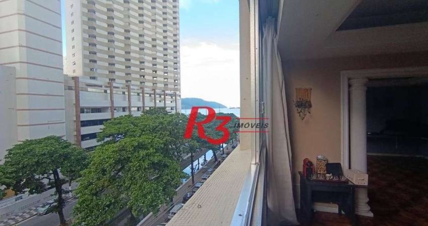 Apartamento com 4 dormitórios à venda, 300 m² por R$ 1.000.000,00 - Gonzaga - Santos/SP