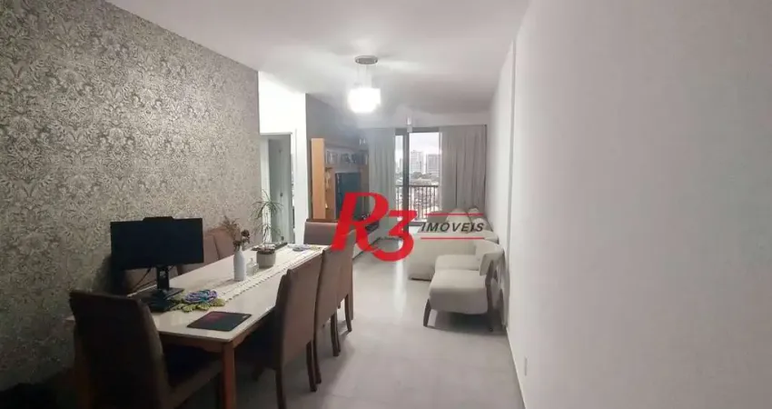 Apartamento com 2 dormitórios à venda, 77 m² por R$ 580.000,00 - Canto do Forte - Praia Grande/SP