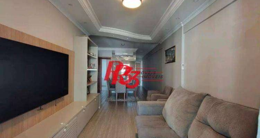 Apartamento à venda por R$ 1.630.000,00 - Gonzaga - Santos/SP