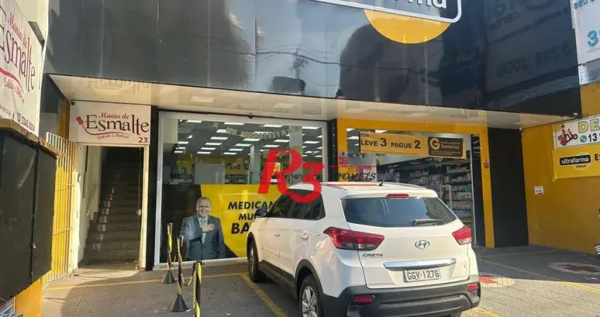Ponto comercial à venda na Rua Euclides da Cunha, 27, Gonzaga, Santos