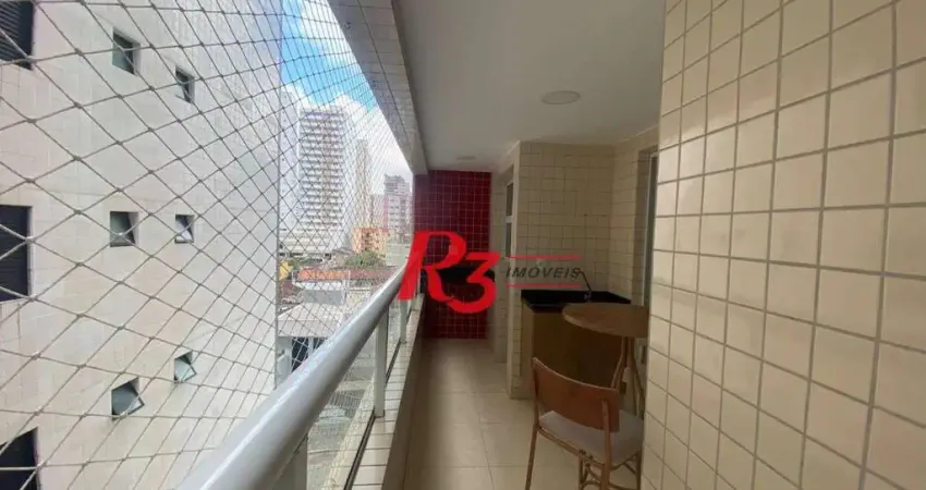 Apartamento com 2 dormitórios à venda, 73 m² por r$ 500.000,00 - aviação - praia grande/sp