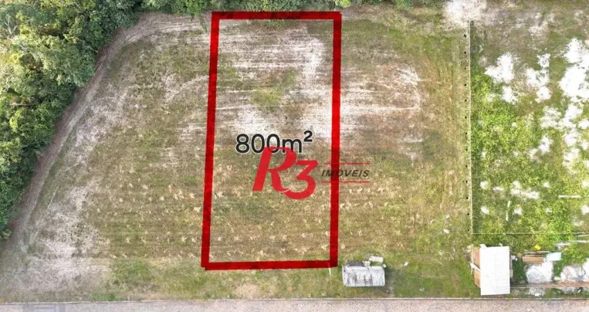 Terreno à venda, 800 m² na Riviera de São Lourenço.