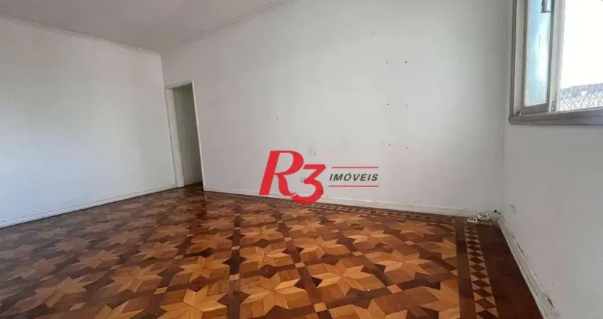 Apartamento com 3 dormitórios para alugar, 167 m² por R$ 3.734,55/mês - Vila Belmiro - Santos/SP