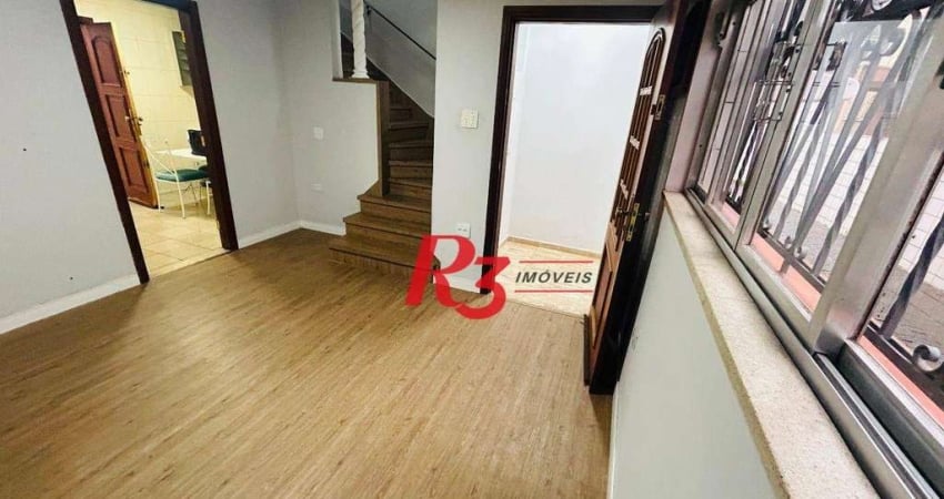Sobrado com 2 dormitórios à venda, 86 m² por R$ 475.000,00 - Vila Matias - Santos/SP