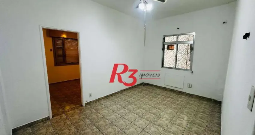 Apartamento com 1 dormitório, 65 m² - venda por R$ 535.000,00 ou aluguel por R$ 3.000,02/mês - Boqueirão - Santos/SP
